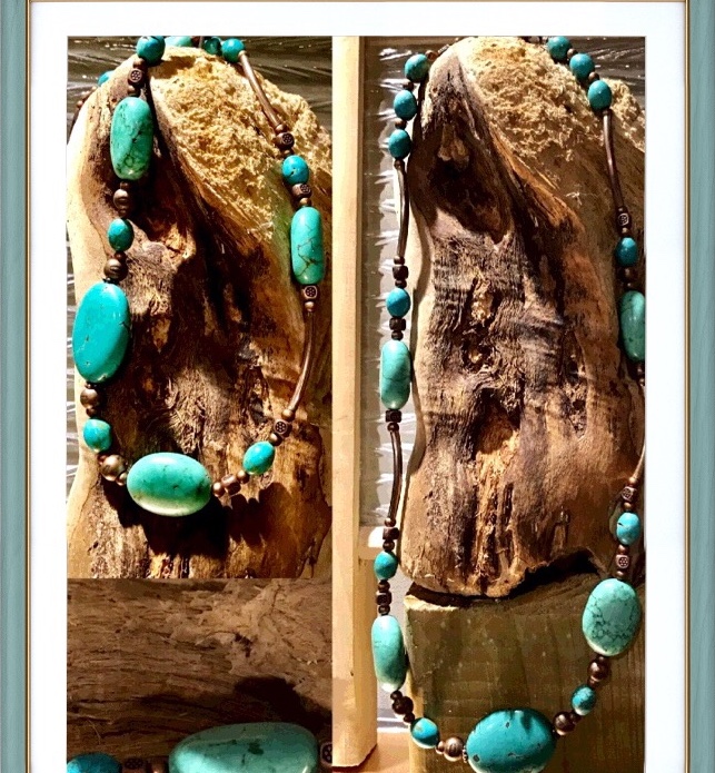 Collier de turquoises